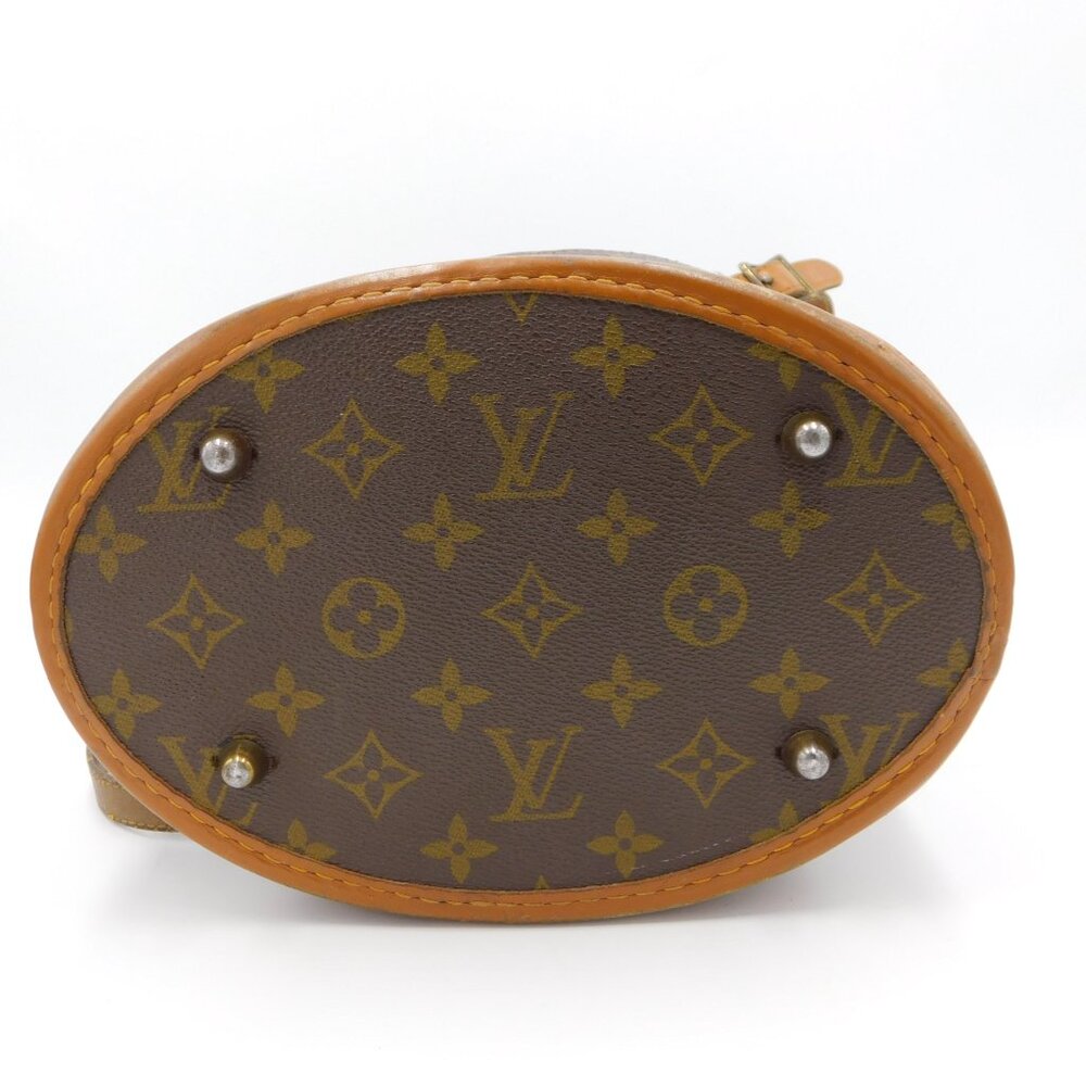 Louis Vuitton Vintage Bucket Bag | Medium | Leather Trim & Handles | Fair Cond - Picture 11 of 16